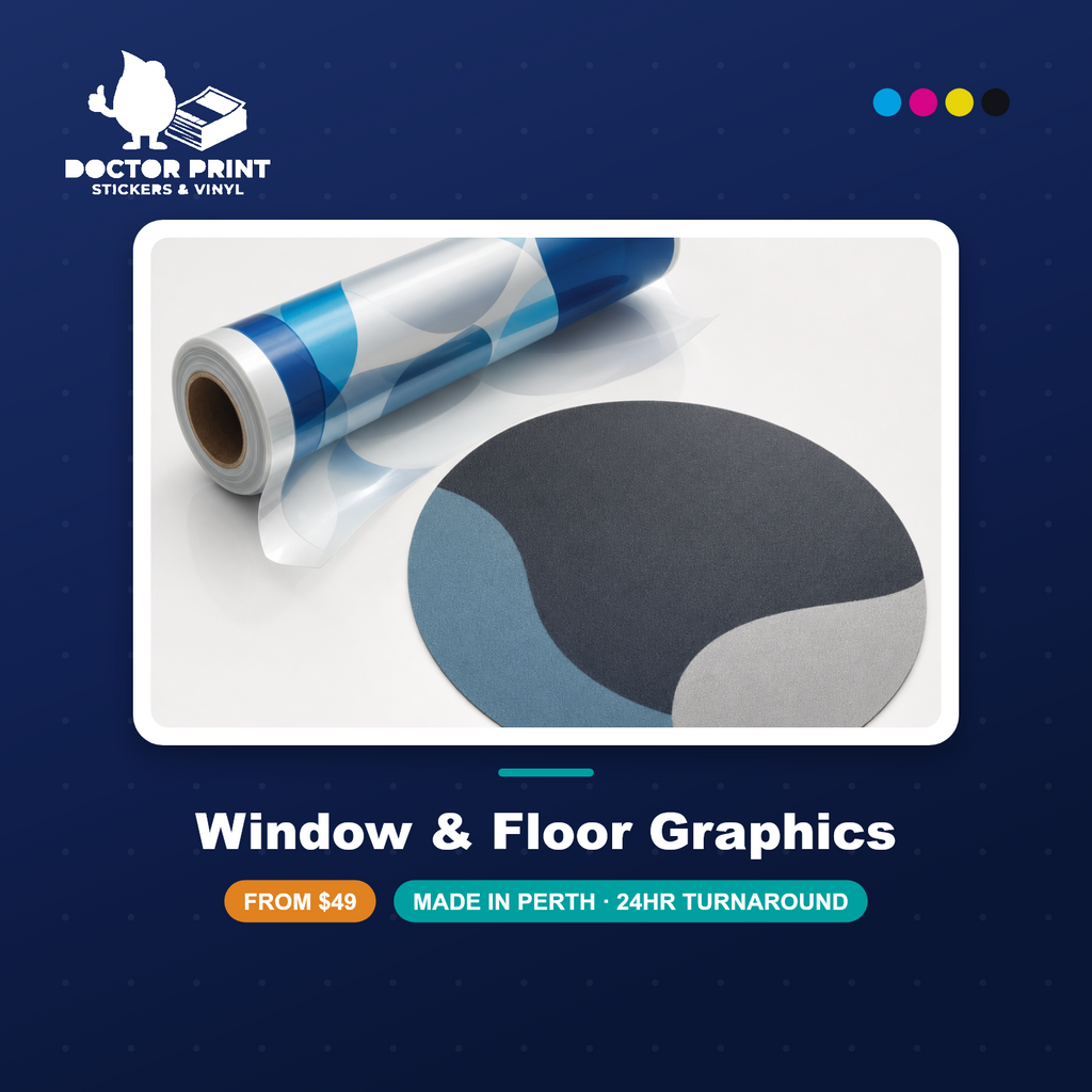 Window & Floor Graphics — Professor Print brand hero